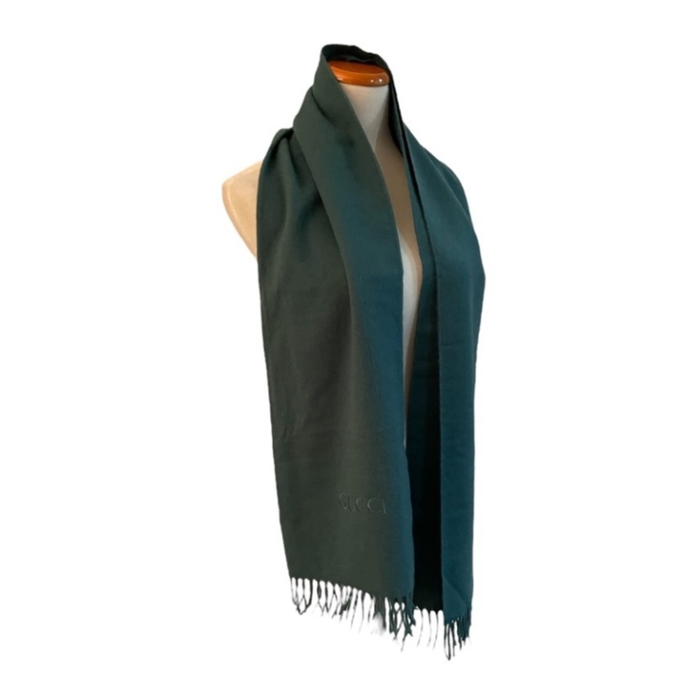 GUCCI 100% Cashmere shawl wrap scarf New! - Picture 6 of 14